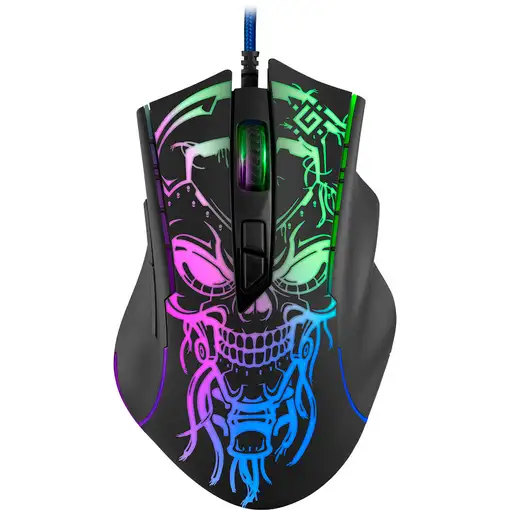 Defender BULLETSTORM GM-928 ratón Juego mano derecha USB tipo A Óptico 7200 DPI