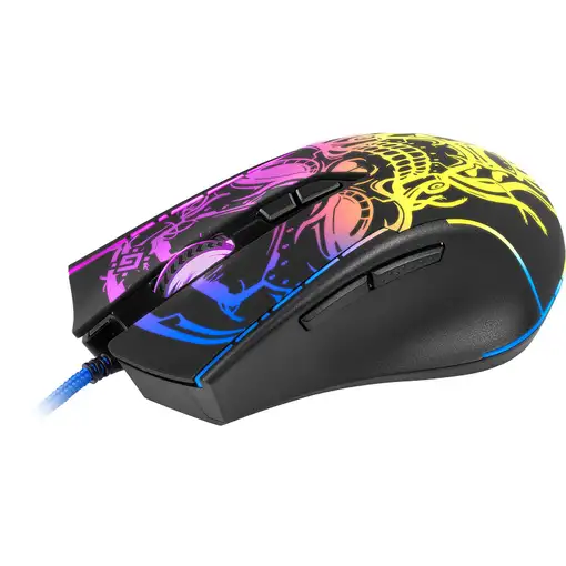Defender BULLETSTORM GM-928 ratón Juego mano derecha USB tipo A Óptico 7200 DPI