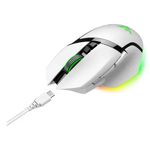 Razer Basilisk V3 Pro ratón Juego mano derecha RF Wireless + Bluetooth + USB Type-