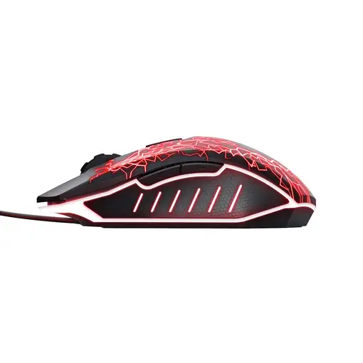 Trust GXT 105X Izza ratón Juego Ambidextro USB tipo A Óptico 4000 DPI