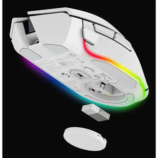 Razer Basilisk V3 Pro 35K ratón Juego mano derecha RF Wireless + Bluetooth + USB T