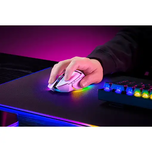 Razer Basilisk V3 Pro 35K ratón Juego mano derecha RF Wireless + Bluetooth + USB T