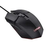 Trust GXT 109 Felox ratón Juego mano derecha USB tipo A Óptico 6400 DPI