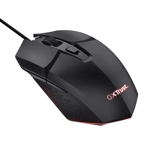 Trust GXT 109 Felox ratón Juego mano derecha USB tipo A Óptico 6400 DPI