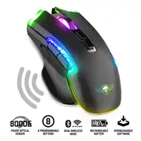 Spirit of Gamer ELITE M70 ratón Juego mano derecha RF Wireless + Bluetooth Óptico