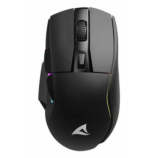 Sharkoon SGM50W ratón Juego mano derecha RF Wireless + USB Type-A Óptico 6400 DPI