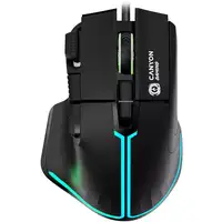 Canyon Gaming Mouse Fortnax GM-636 ratón Juego mano derecha USB tipo A Óptico 2000