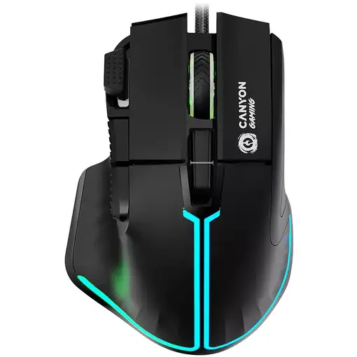 Canyon Gaming Mouse Fortnax GM-636 ratón Juego mano derecha USB tipo A Óptico 2000