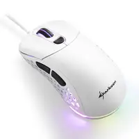 Sharkoon Light² 200 ratón Juego Ambidextro USB tipo A Óptico 16000 DPI