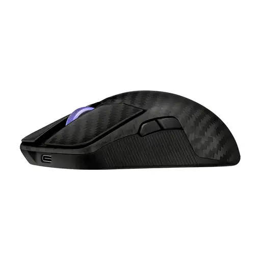 ASUS ROG Harpe Ace Extreme ratón Juego mano derecha RF Wireless + Bluetooth + USB