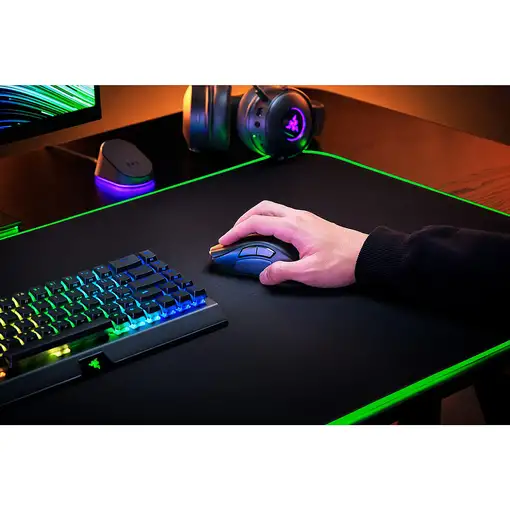 Razer Naga V2 Pro ratón Juego mano derecha RF Wireless + Bluetooth + USB Type-C Óp