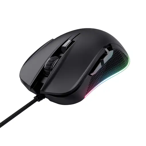Trust GXT 922 YBAR ratón Juego mano derecha USB tipo A Óptico 7200 DPI