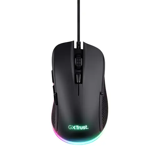 Trust GXT 922 YBAR ratón Juego mano derecha USB tipo A Óptico 7200 DPI