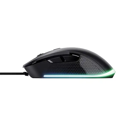 Trust GXT 922 YBAR ratón Juego mano derecha USB tipo A Óptico 7200 DPI