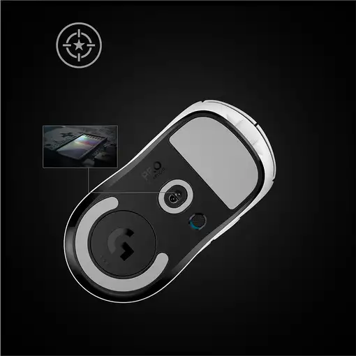 Logitech G 910-005942 ratón Juego mano derecha RF inalámbrico 25600 DPI