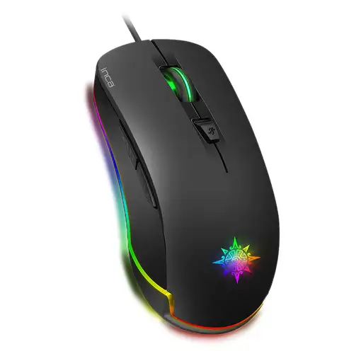 Inca IMG-327 ratón Juego Ambidextro USB tipo A Óptico 4800 DPI