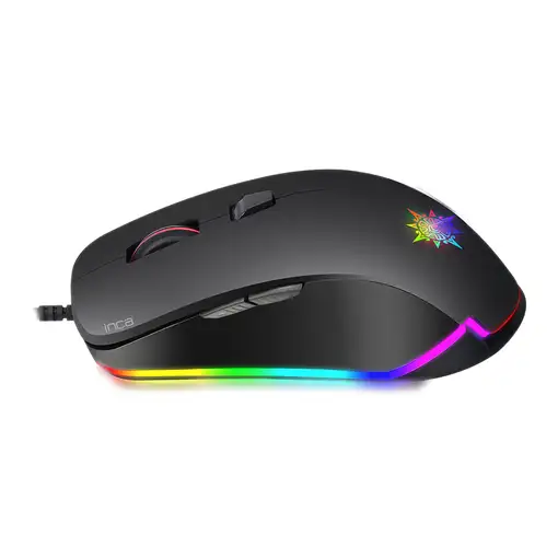 Inca IMG-327 ratón Juego Ambidextro USB tipo A Óptico 4800 DPI