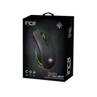 Inca IMG-327 ratón Juego Ambidextro USB tipo A Óptico 4800 DPI