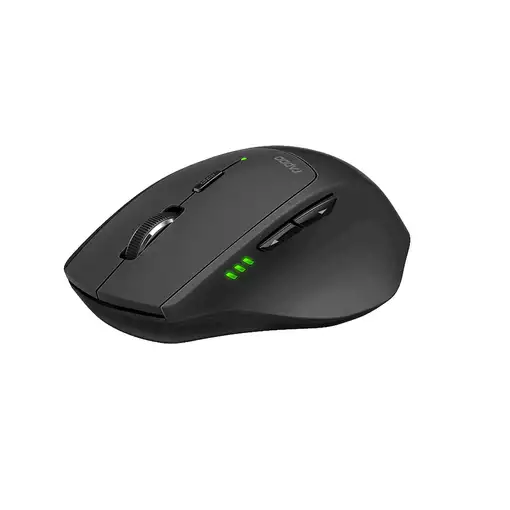 Rapoo MT550 ratón Juego mano derecha RF Wireless + Bluetooth Óptico 1600 DPI