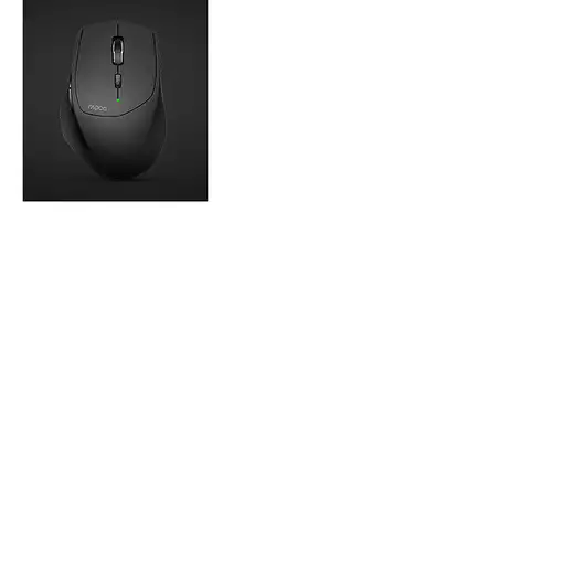 Rapoo MT550 ratón Juego mano derecha RF Wireless + Bluetooth Óptico 1600 DPI