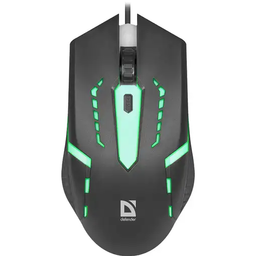 Defender HIT MB-601 ratón Juego Ambidextro USB tipo A Óptico 1200 DPI