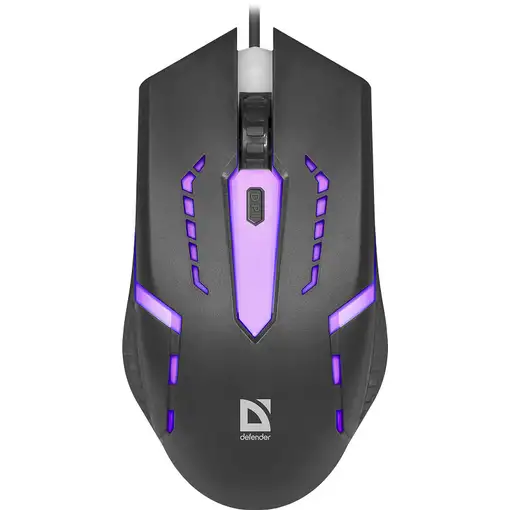 Defender HIT MB-601 ratón Juego Ambidextro USB tipo A Óptico 1200 DPI