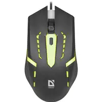 Defender HIT MB-601 ratón Juego Ambidextro USB tipo A Óptico 1200 DPI
