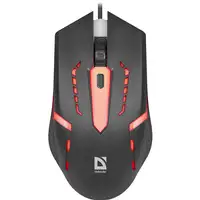 Defender HIT MB-601 ratón Juego Ambidextro USB tipo A Óptico 1200 DPI