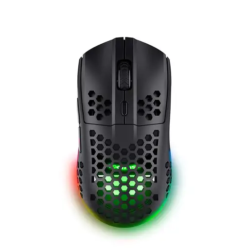 Trust GXT 929 Helox ratón Juego mano derecha RF inalámbrico Óptico 4800 DPI