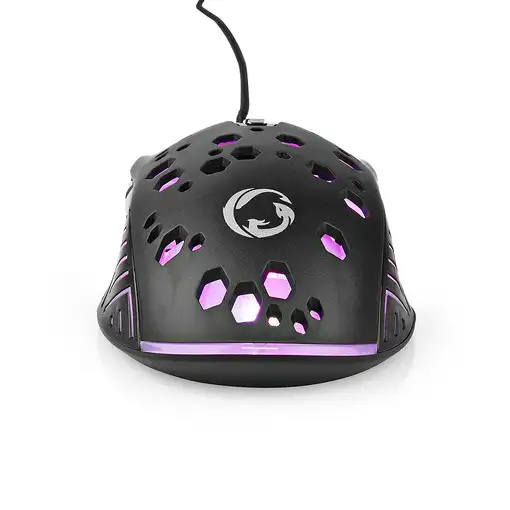 Nedis GMWD410BK ratón Juego mano derecha USB tipo A Óptico 7200 DPI