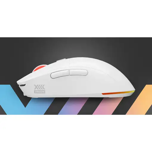 GENESIS Zircon XIII ratón Juego Ambidextro RF Wireless + USB Type-C Óptico 26000 D