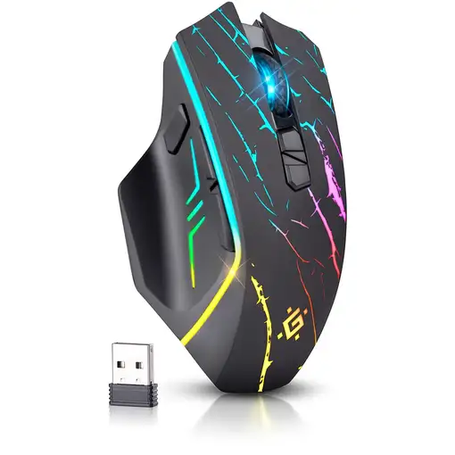 Defender URAN GM-503 ratón Juego mano derecha RF inalámbrico Óptico 3200 DPI