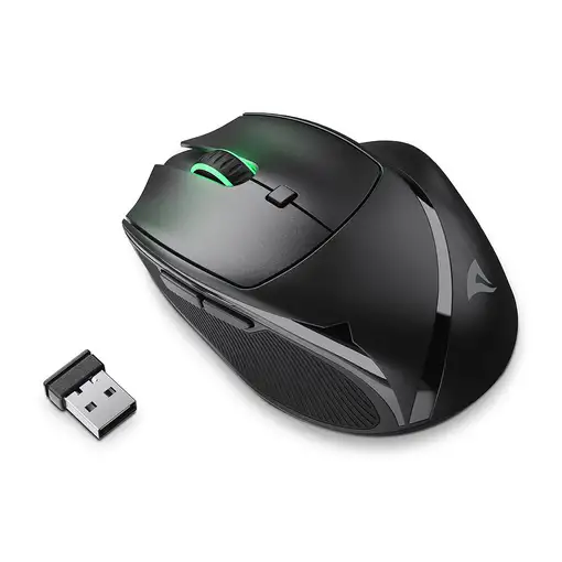 Sharkoon OfficePal M25W ratón Juego mano derecha RF Wireless + USB Type-C Óptico 4