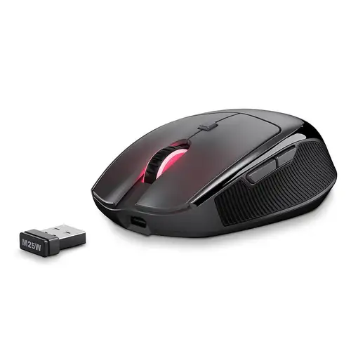 Sharkoon OfficePal M25W ratón Juego mano derecha RF Wireless + USB Type-C Óptico 4
