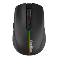 CoolBox W01 ratón Juego mano derecha RF inalámbrico Óptico 1600 DPI