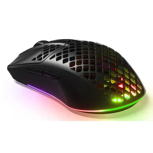 Steelseries Aerox 3 Wireless ratón Juego mano derecha RF Wireless + Bluetooth Ópti