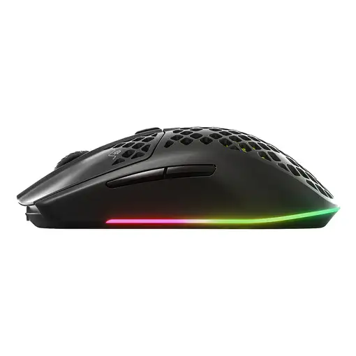 Steelseries Aerox 3 Wireless ratón Juego mano derecha RF Wireless + Bluetooth Ópti