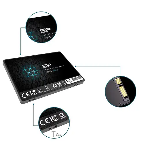 Silicon Power Ace A55 128 GB 2.5" Serial ATA III SLC