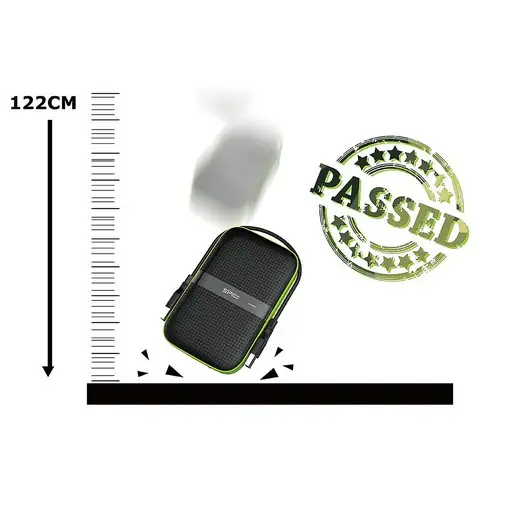 Silicon Power Armor A60 disco duro externo 4 TB 2.5" Micro-USB B 3.2 Gen 1 (3.1 Ge