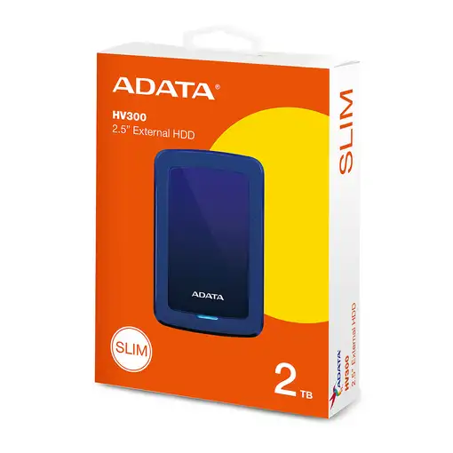 ADATA HV300 disco duro externo 2 TB 3.2 Gen 1 (3.1 Gen 1) Azul