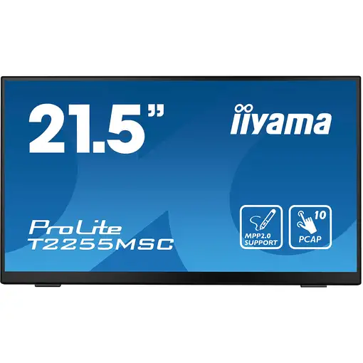 iiyama ProLite T2255MSC-B1 pantalla para PC 54,6 cm (21.5") 1920 x 1080 Pixeles Fu