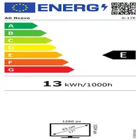 AG Neovo X-17E pantalla para PC 43,2 cm (17") 1280 x 1024 Pixeles SXGA LED Negro
