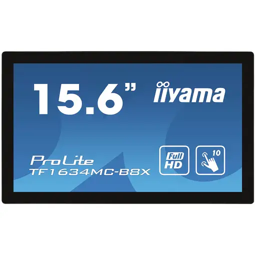 iiyama ProLite TF1634MC-B8X pantalla para PC 39,6 cm (15.6") 1920 x 1080 Pixeles F