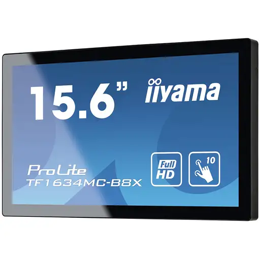 iiyama ProLite TF1634MC-B8X pantalla para PC 39,6 cm (15.6") 1920 x 1080 Pixeles F