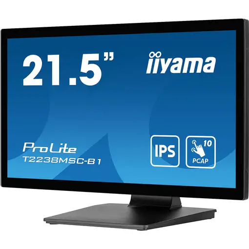 iiyama ProLite T2238MSC-B1 pantalla para PC 54,6 cm (21.5") 1920 x 1080 Pixeles Fu