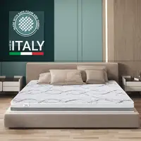 The White Stone Colchón Carbon Matrimonial 145x180 Memory|H16cm|M. in Italy