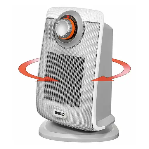 Unold 86440 calefactor eléctrico Interior Blanco 2000 W Ventilador eléctrico
