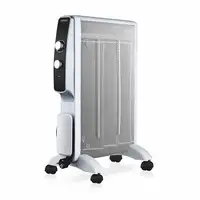 Haeger MH-15W.006A calefactor eléctrico Interior Negro, Blanco 1500 W