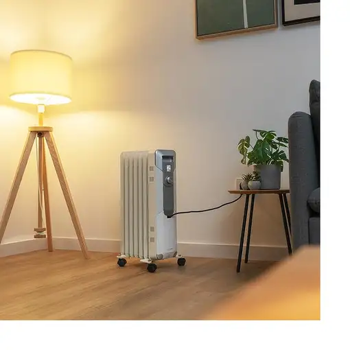 Cecotec 05880 calefactor eléctrico Interior Blanco 1500 W Radiador de aceite eléct