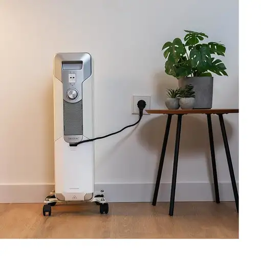 Cecotec 05880 calefactor eléctrico Interior Blanco 1500 W Radiador de aceite eléct